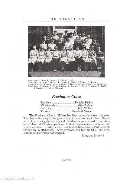 SKCS Yearbook 1933•18 South Kortright Central School Almedian