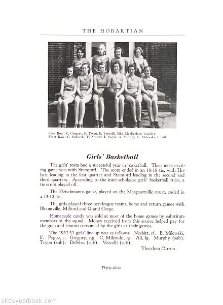 SKCS Yearbook 1933•33 South Kortright Central School Almedian