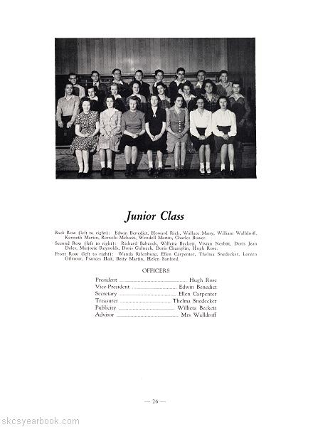 SKCS Yearbook 1945•26 South Kortright Central School Almedian