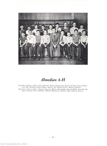 SKCS Yearbook 1945•48 South Kortright Central School Almedian