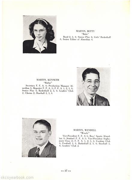 SKCS Yearbook 1946•16 South Kortright Central School Almedian