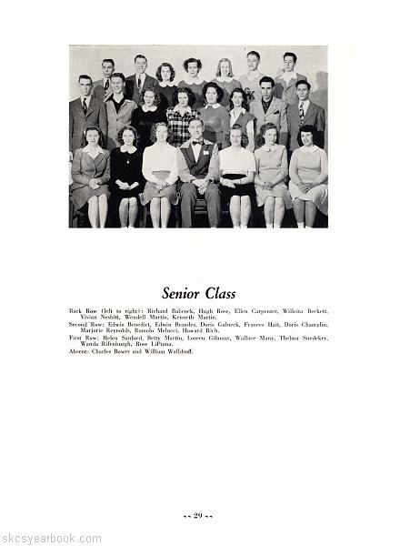 SKCS Yearbook 1946•29 South Kortright Central School Almedian