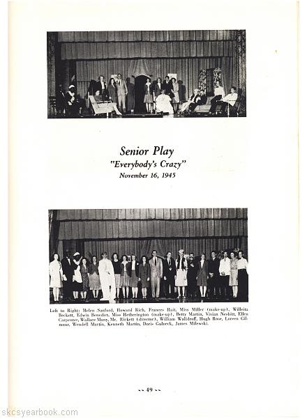 SKCS Yearbook 1946•49 South Kortright Central School Almedian