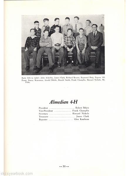 SKCS Yearbook 1946•52 South Kortright Central School Almedian