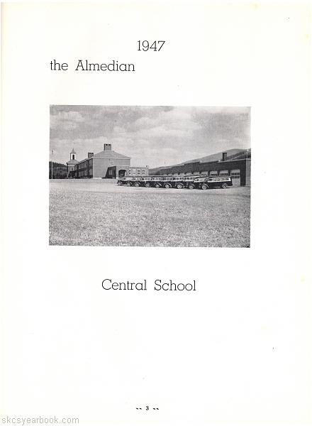 SKCS Yearbook 1947•3 South Kortright Central School Almedian