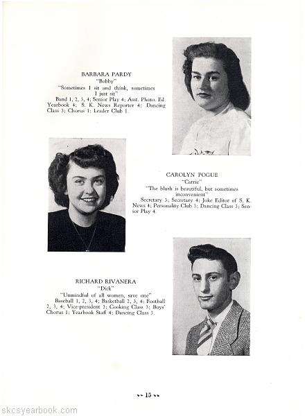 SKCS Yearbook 1947•15 South Kortright Central School Almedian