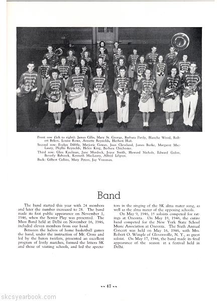 SKCS Yearbook 1947•46 South Kortright Central School Almedian