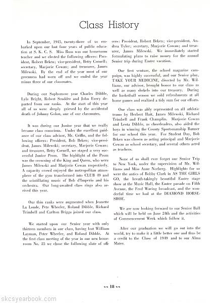 SKCS Yearbook 1949•18 South Kortright Central School Almedian