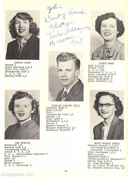 SKCS Yearbook 1951•14 South Kortright Central School Almedian