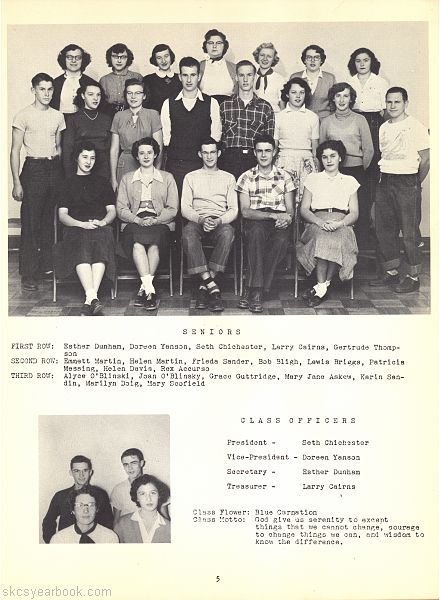 SKCS Yearbook 1953•5 South Kortright Central School Almedian