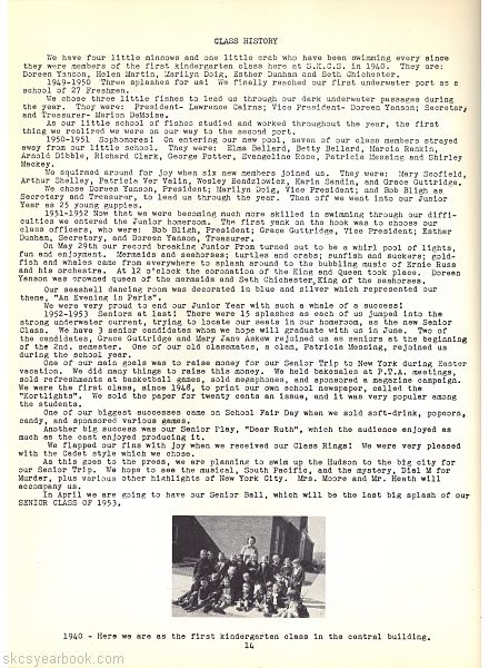 SKCS Yearbook 1953•14 South Kortright Central School Almedian