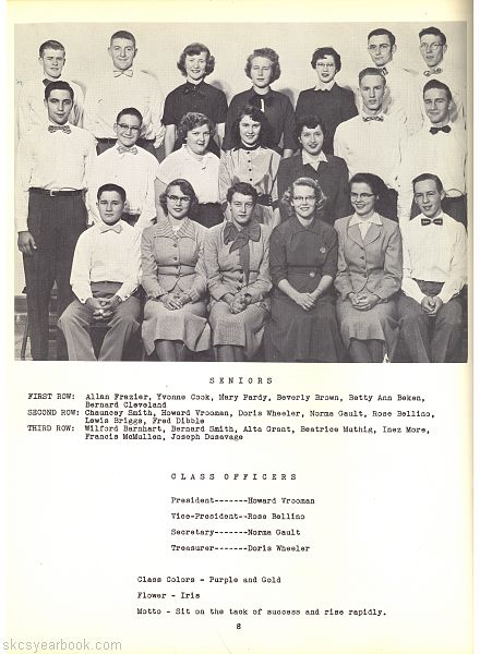 SKCS Yearbook 1954•8 South Kortright Central School Almedian
