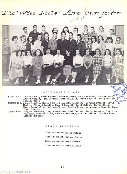 SKCS Yearbook 1954•23 South Kortright Central School Almedian