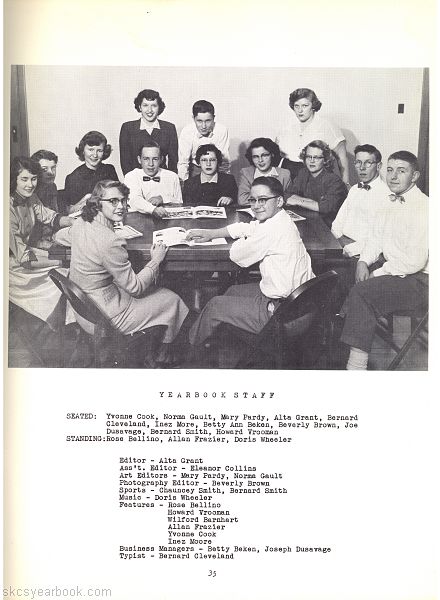 SKCS Yearbook 1954•35 South Kortright Central School Almedian
