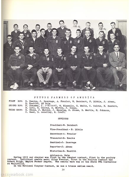 SKCS Yearbook 1954•38 South Kortright Central School Almedian