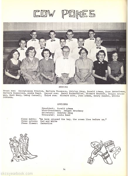 SKCS Yearbook 1955•14 South Kortright Central School Almedian