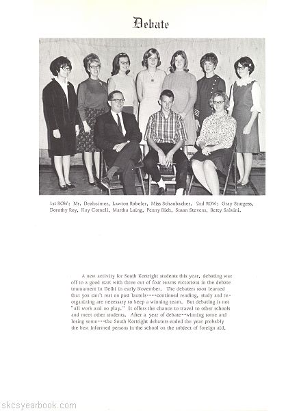 SKCS Yearbook 1967•42 South Kortright Central School Almedian