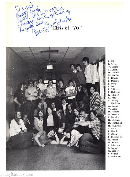 SKCS Yearbook 1975•36 South Kortright Central School Almedian