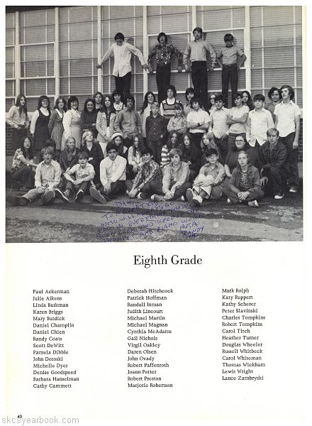 SKCS Yearbook 1975•40 South Kortright Central School Almedian