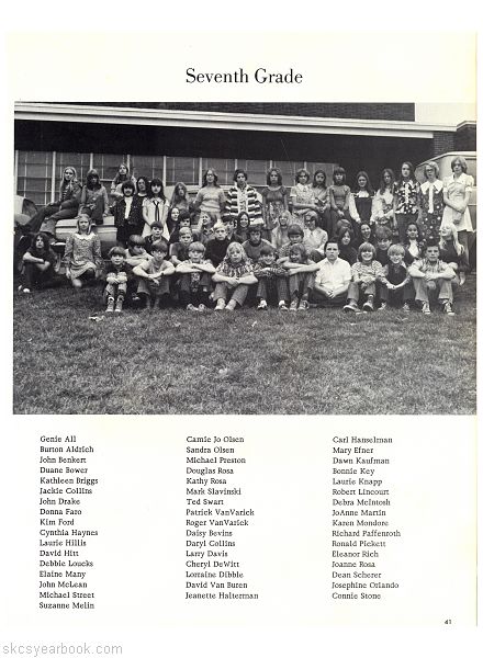 SKCS Yearbook 1975•41 South Kortright Central School Almedian