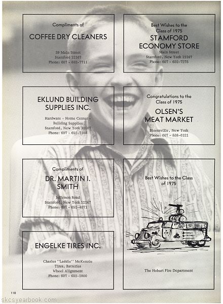 SKCS Yearbook 1975•110 South Kortright Central School Almedian