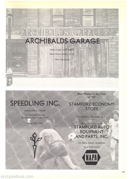 SKCS Yearbook 1976•101 South Kortright Central School Almedian