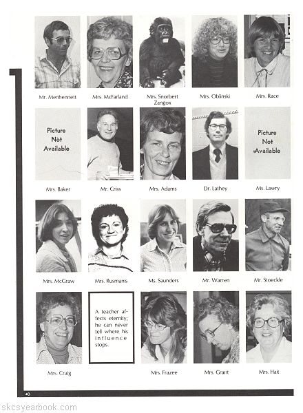 SKCS Yearbook 1981•40 South Kortright Central School Almedian