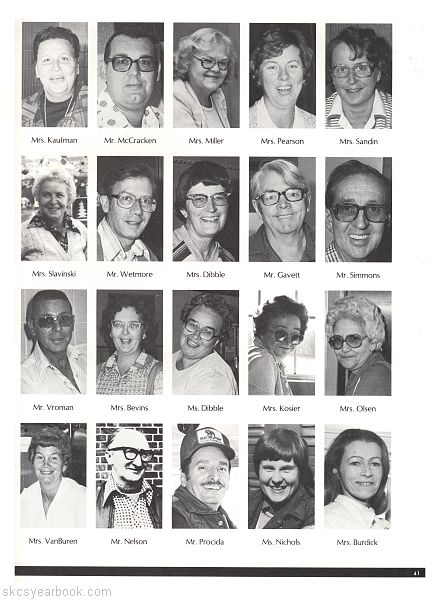 SKCS Yearbook 1981•40 South Kortright Central School Almedian