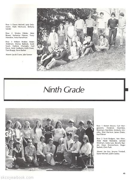 SKCS Yearbook 1981•48 South Kortright Central School Almedian
