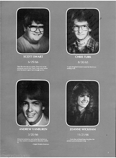 SKCS Yearbook 1984•6 South Kortright Central School Almedian