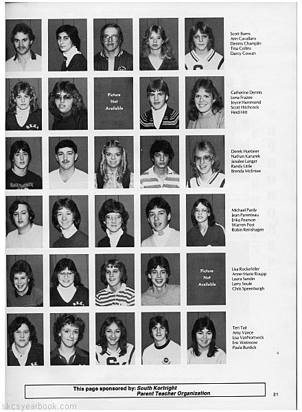 SKCS Yearbook 1984•20 South Kortright Central School Almedian