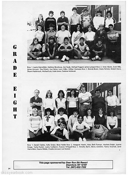 SKCS Yearbook 1984•24 South Kortright Central School Almedian