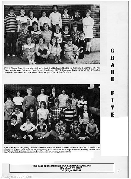 SKCS Yearbook 1984•26 South Kortright Central School Almedian