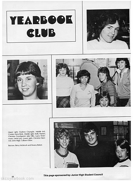 SKCS Yearbook 1984•38 South Kortright Central School Almedian