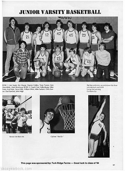 SKCS Yearbook 1984•56 South Kortright Central School Almedian